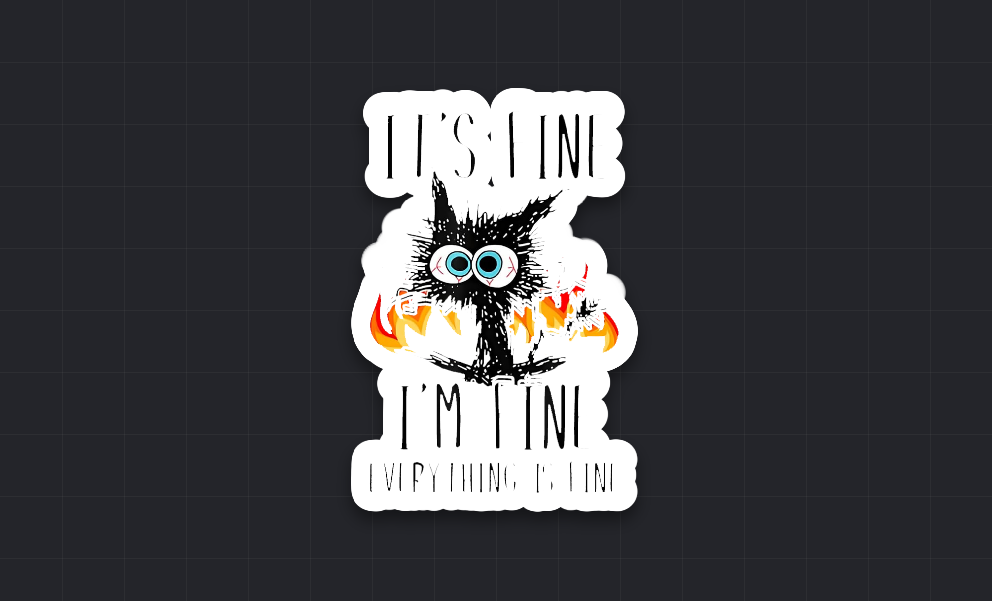 Custom sticker preview