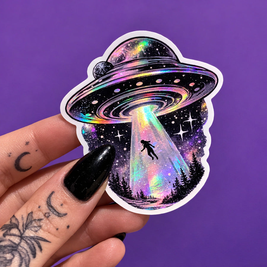 Die cut holographic